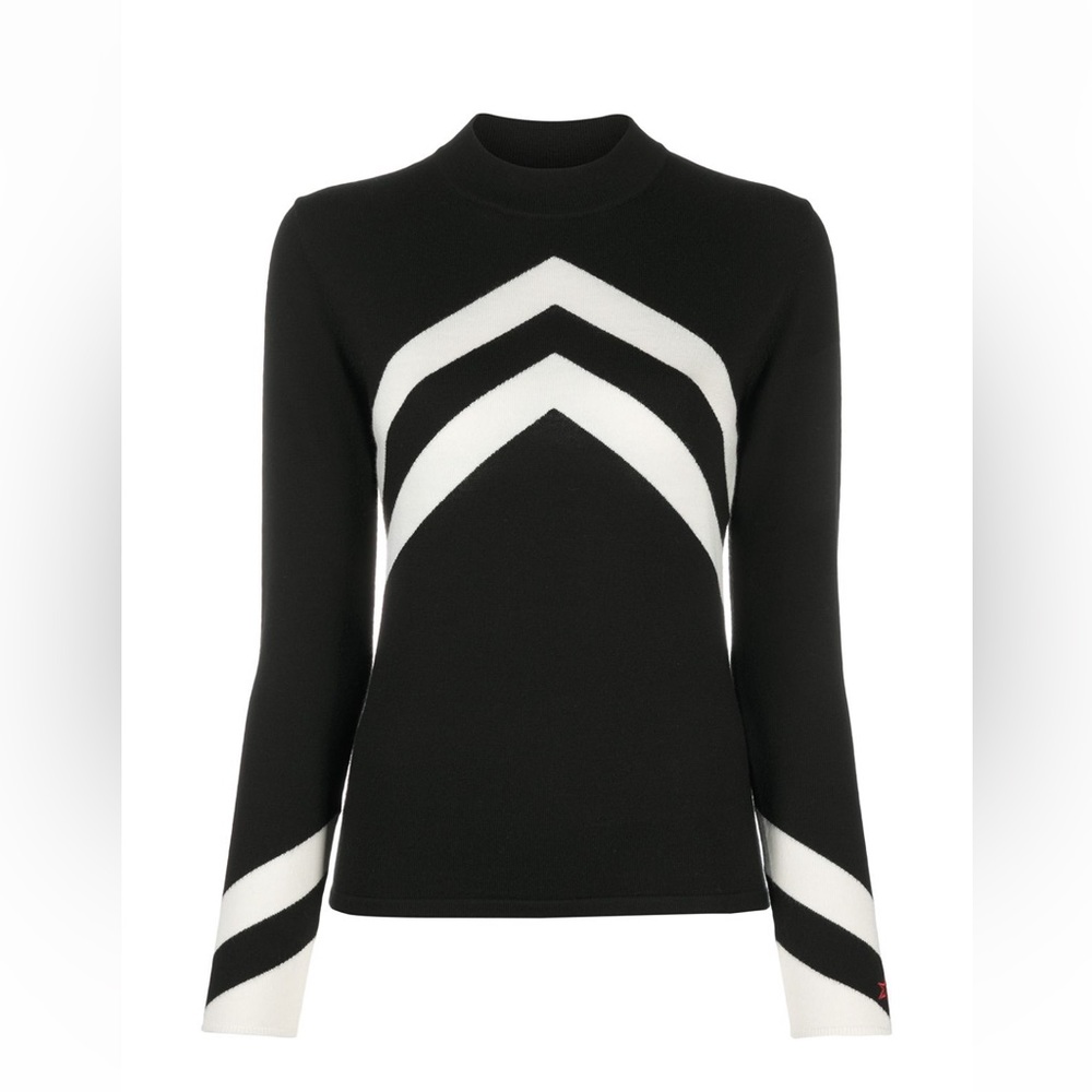 Perfect Moment Chevron Extrafine Merino Wool sweater. Perfect condition size m